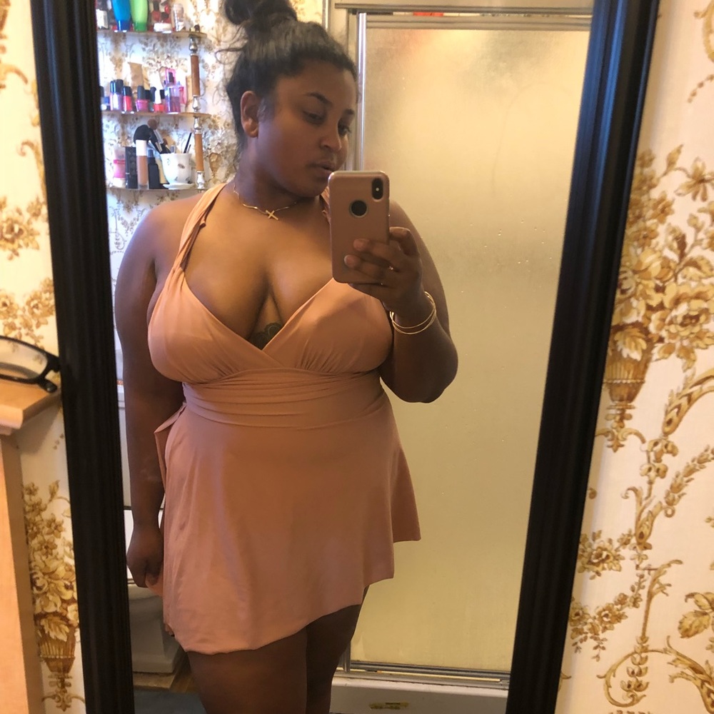 Brand New F21 One-Piece Skirt Swimsuit